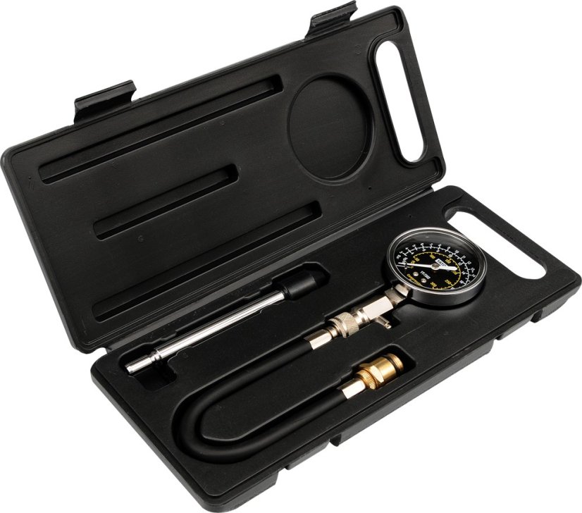 YATO YT-7302 Měřící přístroj kompresního tlaku (sada)