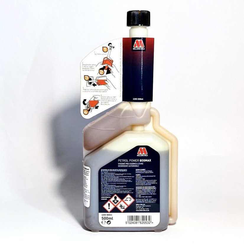 MILLERS OILS Petrol Power Eco Max Aditiv Benzín 500 ml