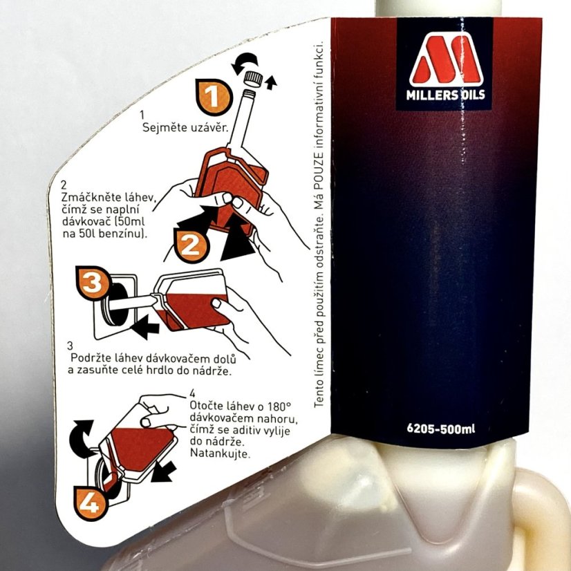 MILLERS OILS Petrol Power Eco Max Aditiv Benzín 500 ml