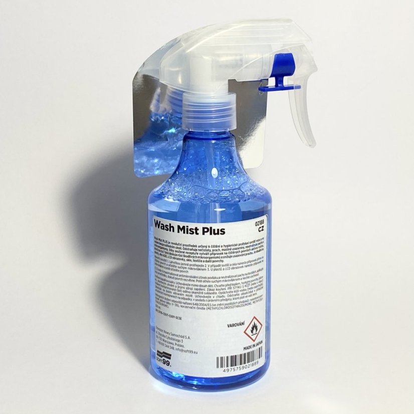 SOFT99 Wash Mist Plus - Universální čistič interiéru 300ml
