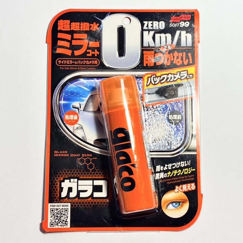 SOFT99 Glaco Mirror Coat Zero - Odpuzovač vody na zrcátka 40 ml