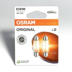 OSRAM Original C5W 5W 6418-2BL SV8.5-8 2ks