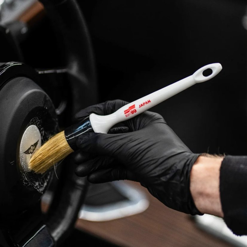 SOFT 99 Interior Brush Black 30 mm Detailingový štětec