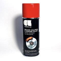 COSMOS LAC Barva na brzdové třmeny červená 400 ml
