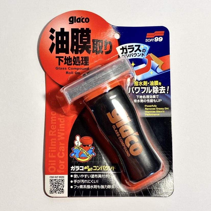 SOFT99 Glaco Glass Compound Roll On - Leštěnka na sklo 100 ml