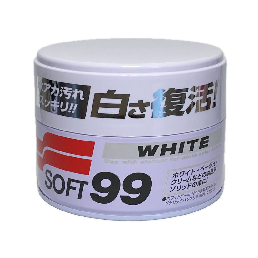 SOFT99 White Soft Wax  - Vosk 350 g