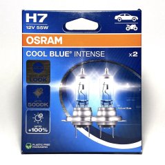 OSRAM Cool Blue Intense H7 PX26d 12V 55W 2 ks 64210CBN-2HB
