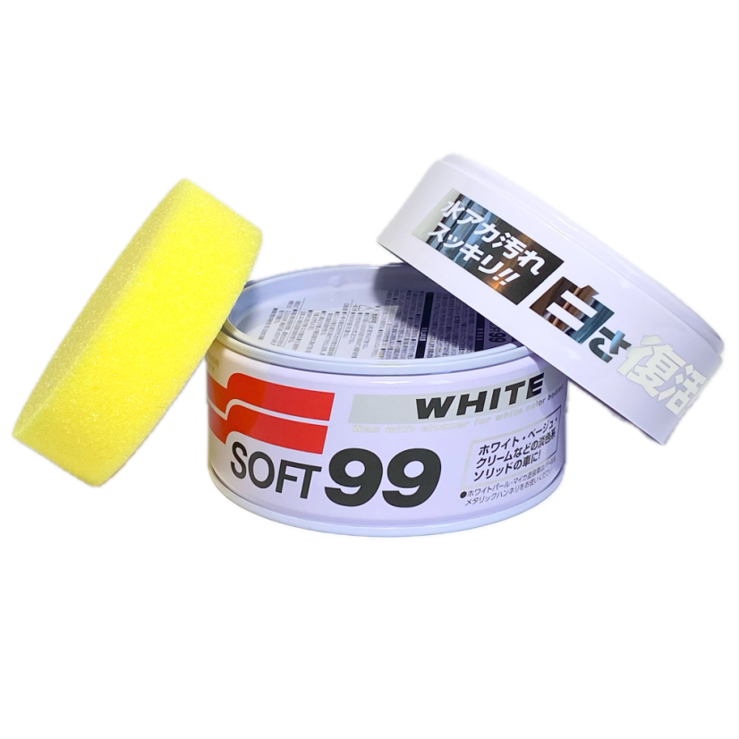 SOFT99 White Soft Wax  - Vosk 350 g
