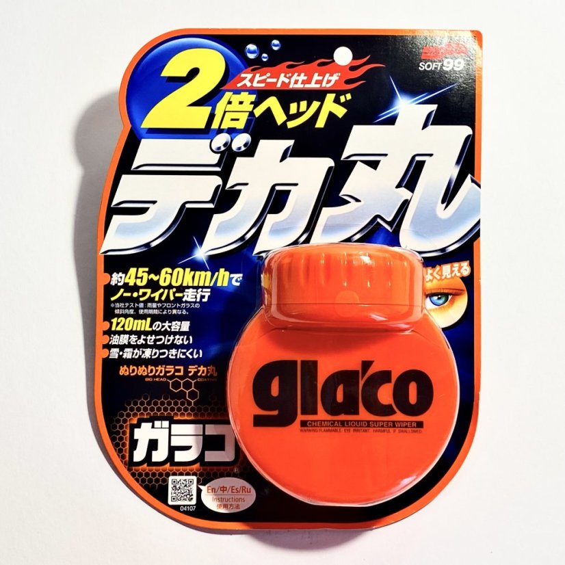 SOFT99 Glaco Roll On Large - Tekuté stěrače 120 ml