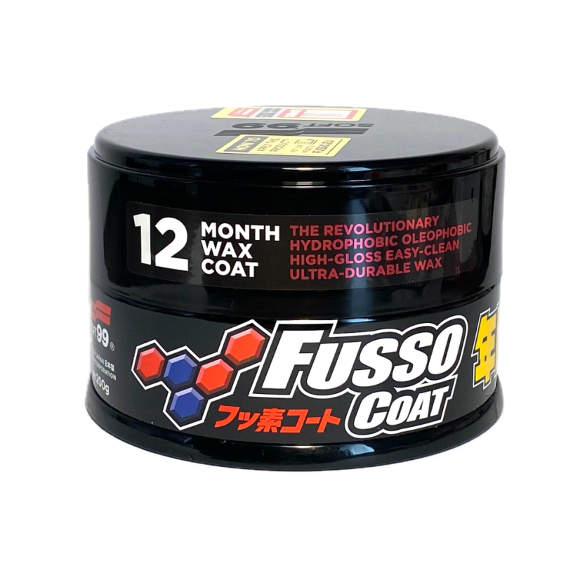 SOFT99 New Fusso Coat 12 Months Wax Dark 200 g - Syntetický vosk pro tmavé laky